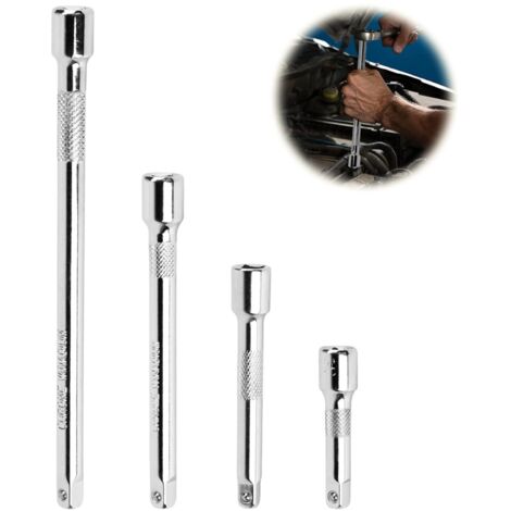 1/4 Ratchet Extension, 1/4 Extension 50mm, 75mm, 100mm, 150mm, Chrome Vanadium Steel (1/4) (1/5)