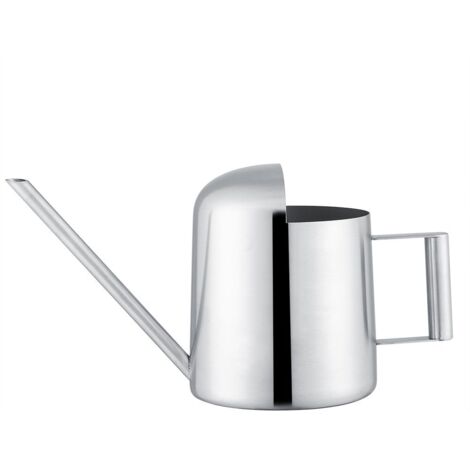 Stainless Steel Watering Can With Long Spout - 1500ml Capacity For Indoor/Outdoor Potted Plants & Garden Flowers
