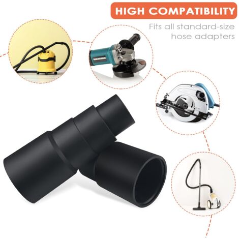 Pieces Hose Adapter, 25MM to 42MM Vacuum Cleaner Hose Adapters, Vacuum Cleaner Adapter Connecting Hose and Vacuum Cleaner Hose End Cap Converter Parts Accessories