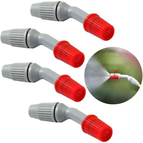 Pack of 4 Backpack Sprayer Buzzle Traps,Garden Irrigation Spray Accessories,Multifunctional Hose Sprinkler Head Nozzle,Watering Replacement Parts (1/5)