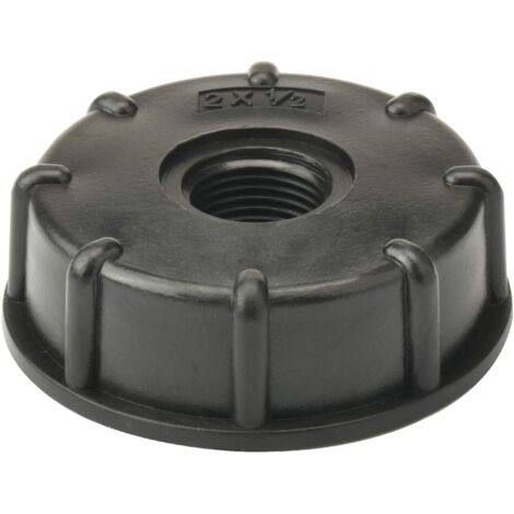 IBC Adapter Cap s60x6 for 1000 liter tank, 1/2 inch (1/5)