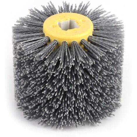 Wire Drawing Wheel Grinding Polishing Brush Stacked Disc Polishing Wheel Disc Polishing Buffing Pads Wheels 100 x 120 mm 120 Wheel (1/5)