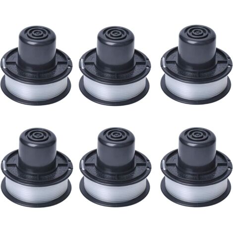 A6226 Line Spool Compatible with Auftipp Automatic Grass Trimmer GL250 / GL310 / GL360 / GL360SB with 6m Line, 6-Pack (1/5)