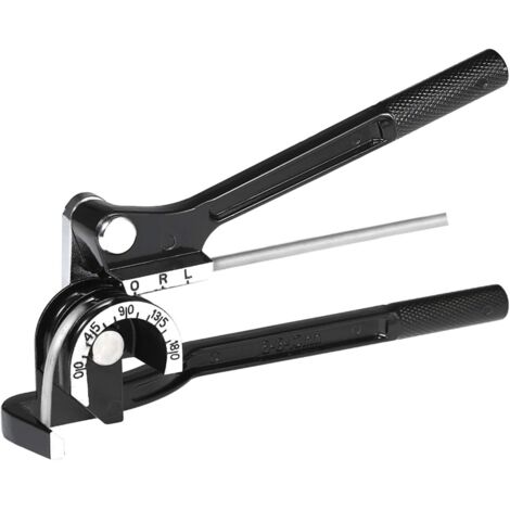 Manual Tube Bender, 3 in 1 for 1/4" 5/16" 3/8" 0-180 Degree Tube Bending Tools Tube Bender for Copper, Brass, Aluminum and Thin Steel Pipes