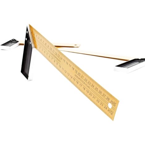 Scribing Square Carpenter's Square Set 3 pcs. 250-350mm 90° Stop Angle Carpenter's ...