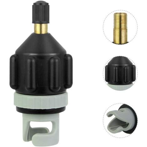 Kayak Pump Adapter Inflation Nozzle Compressor Accessory Inflator Equipment for SUP Paddle Inflatable Boat Kayak