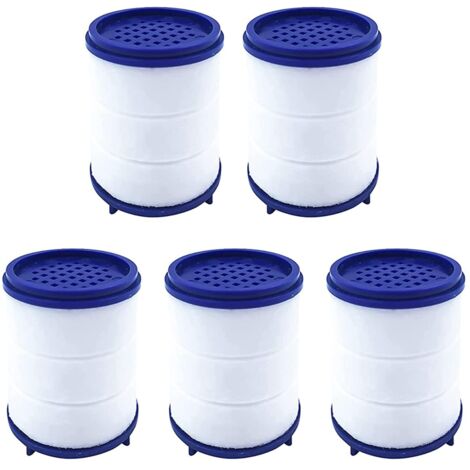 Faucet Spray Nozzle Water Filter Replacement, Hard Water Softener for Kitchen Faucet Head, Replacement Filter Cartridges 5 Pcs (1/5)