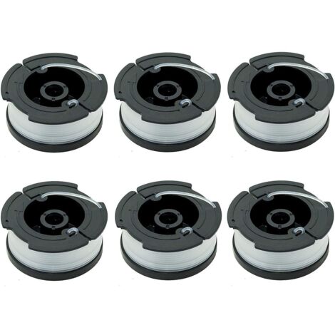 Pack of 6 Spools A6481 A6485 for Black Decker String Trimmers (1/5)