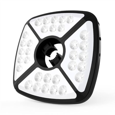 Rechargeable Parasol Light, 32 LED Parasol Light with 2 Brightness Modes, Adjustable Elastic Clip for Garden Umbrella (1/5)