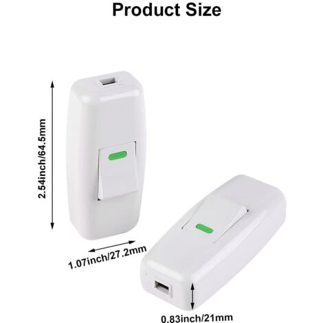 Lamp Switch, Torpedo Switch, Inline Cord Switch, Bedside Lamp Switch ...