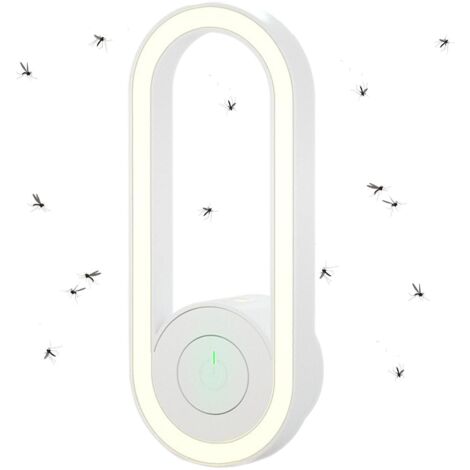 Insect Repellent Night Light - Indoor Insect Repellent - Ultrasonic Bugs Repeller Light - Electronic Insect Control Repellent for Mosquitoes (1/5)