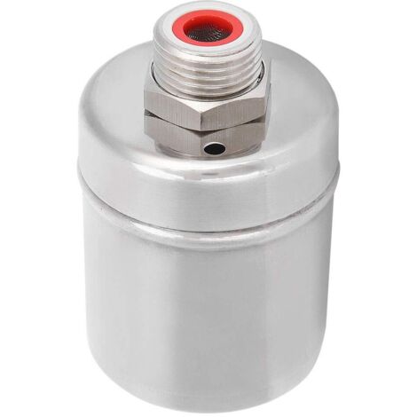 1/2in Float Ball Valve Tank Automatic Water Level Control Stainless Steel Floating Ball Valve