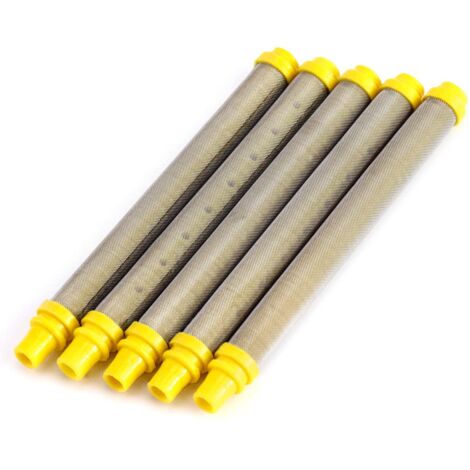 100 Mesh Airless Spray Gun Filter Elements, for Airless Paint Spray Gun, 5 Pcs (1/5)
