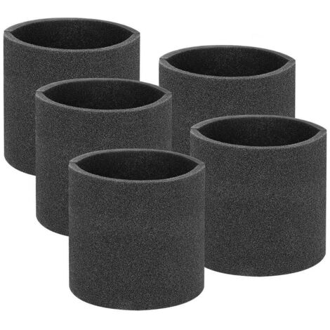 Foam Sleeve Filter, VF2001TP Foam Sleeve, Economical Water Washable Wet Dry Vacuum Foam Filter, Fits Most Shop-Vac Vacuums (5)