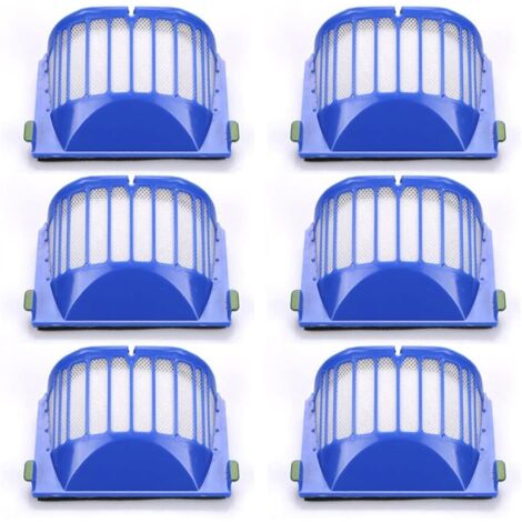 6 Pieces Replacement Filters for Roomba 500 600 Series