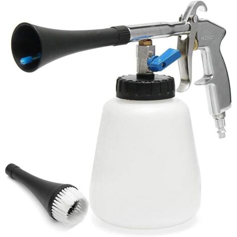 1L Car Snow Foam Lance Wash Gun Cleaning Kit with 2 Set Nozzle Connector Sprayer