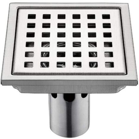 Pcs Stainless Steel Floor Drain 15cm15cm Square Filter Deodorant Anti-Return Water Leakage (1/5)