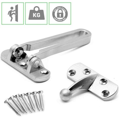 2Pack Security Door Lock Steel Window Guard Lock Entry Door Without ...