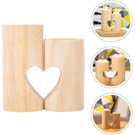 Candlestick 1 Set Creative Bougen Candle Holder Christmas Party Candlelight Home Chandelier Decoration Party Candle Holder (1/5)