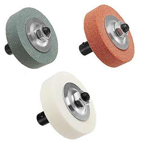 FEVERWORK Grinding Wheel Adapter Set 70 x 20 x 10 mm for Electric Drill Replaced by Grinder - Green