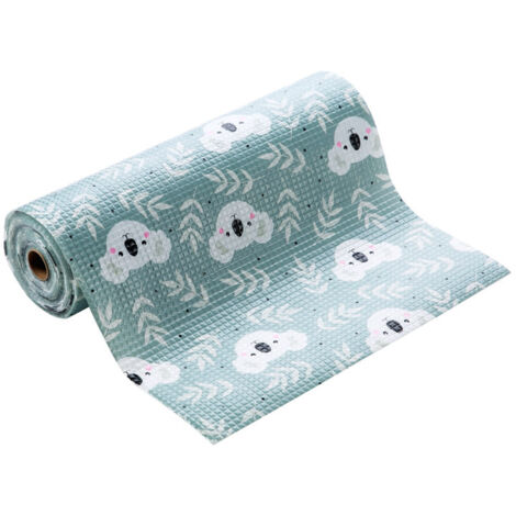 Non-Slip Drawer Liner Mat Antibacterial Refrigerator Mat Non-Adhesive Drawer Mat Anti-Mold Fridge Mat Drawer Liners for Kitchen Cabinet 1 Roll (500 x 30cm)