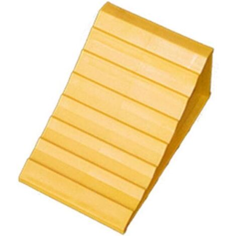 2Pcs Wheel Chock Wheel Stopper Heavy Duty Plastic Non-Slip Wheel Chocks Car Ramps with Handle for Car Truck RV (1/5)