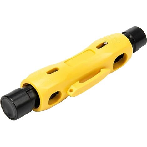 Coaxial Cable Stripper, Hand Wire Stripper for RG59 RG11 RG7 RG6, Electrician Repair Tool