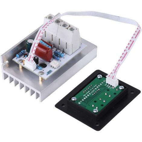 10000W AC 220V 80A SCR Speed Controller Digital Voltage Regulator ...