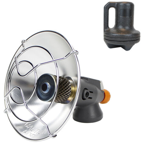 Radiant Heater, Mini Gas Space Heater, Portable Bu-Tane Gas Heater, Camping Gas Heater, 2 in 1 Multifunctional Heater - for Indoor and Outdoor (This product does not contain a gas tank) (1/5)