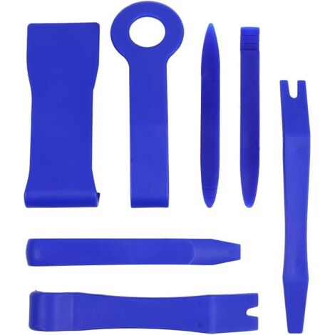 7Pcs/Set Auto Removal Pry & Dash Door Install Panel Tool Audio Tirm Car Interior Accessories Car Bumper Sticker Anime (1/5)