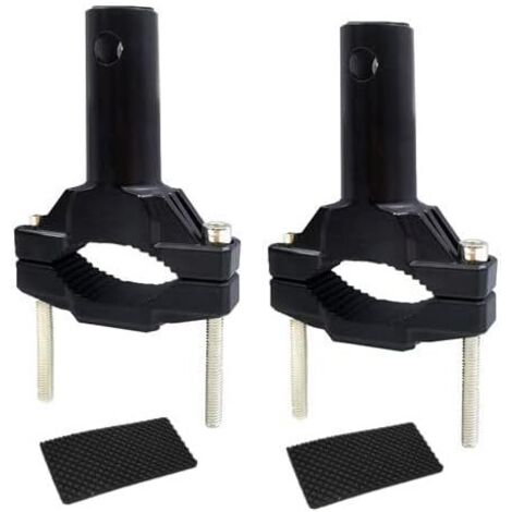 2Pcs Motorcycle Headlight Mounting Brackets 1"/1.5" Adjustable Headlight Mount Holder for 23mm-61mm Tube Diameter (1/5)