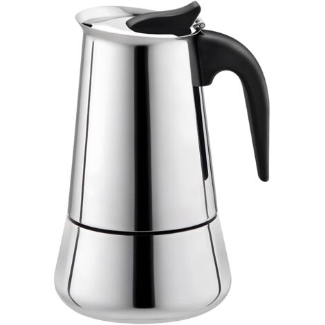 Espresso Coffee Maker, Stovetop Coffee Maker, Espresso Pot Coffee Machine, Italian 300ml Stainless Steel