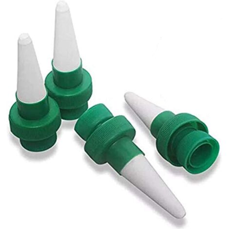 4 Pcs Drip Irrigation Kit, Ceramic Holiday Automatic Plant Watering Device for Garden Home Indoor Outdoor (1/5)