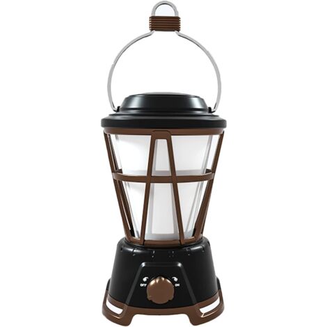 LED Camping Lantern, Powerful Rechargeable Camping Lamp 1000lm, Torch for Outdoor Lighting, Adjustable Brightness 2 Modes, Waterproof Camping Lighting for Camping, Excursions, Rescue, Fishing