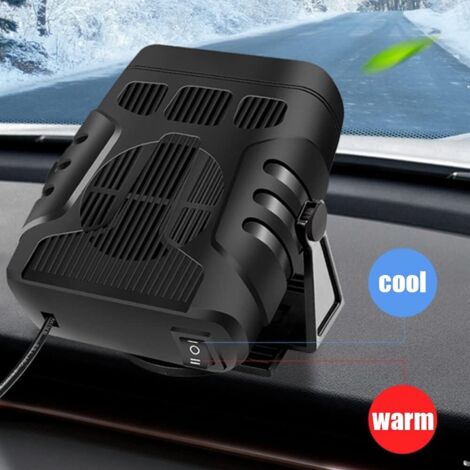 Windshield Defogger, 12V 150W Car Heater with Cigarette Lighter Plug ...