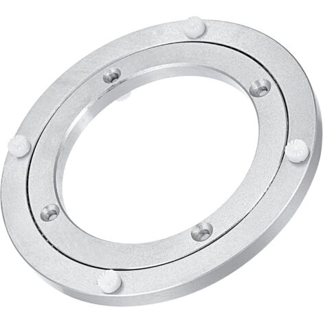 5.5" Aluminum Rotating Swivel Lazy Susan Turntable Base for Retail Exhibition Displays Tabletop