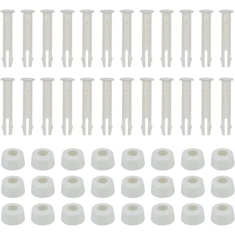 Set of 24 swimming pool pins - 6 cm - With cap - Swimming pool accessories (1/5)