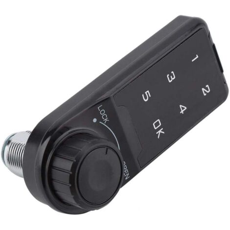 Coded Cabinet Lock Touch Keypad Electronic Digital Password Access Lock Security Cabinet Locker for Access Control System(L=30mm)