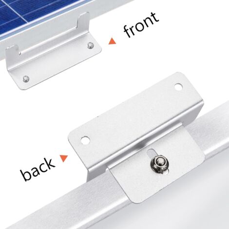 Solar Panel Mounting Bracket Aluminum Alloy with Screws and Nuts for RV ...