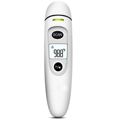 Electronic thermometer, portable thermometer, medical thermometer Measurement: Ear, forehead, object (1/5)