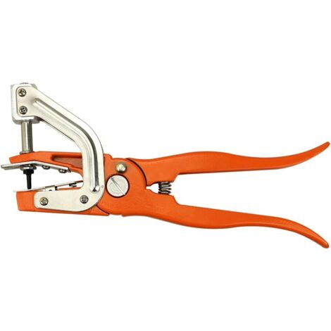 Hydraulic Ear Tag Plier Applicator for Cattle Cow Pig Goat Sheep Instruments Universal Tool Tagger Puncher Plier Farm Supplies (1/5)