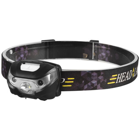 The Rechargeable Headlamp, L3200 Ultra Powerful LED Head Torch, 3 Lighting Modes, 8 Hours Runtime, Super Bright Lightweight Waterproof for Camping, Fishing, Cycling NPTERBL (1/5)