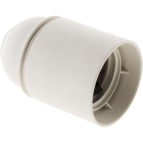 E27 Thermoplastic Smooth White Socket [Energy Class A] (1/4)