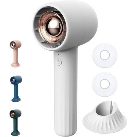 Mini USB Fan, Quiet Electric Portable Fan with Aroma Diffuser, Small Battery, with Desktop Base, Cooling for Travel, Outdoor, Indoor. (1/4)