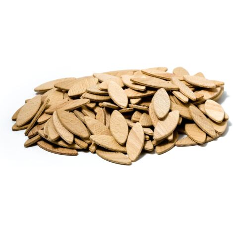 100pcs Size 20# Wood Splicing Tenon, Beech Wood Flat Dowels Ideal For Wood Lath Milling Machine Joining Slats