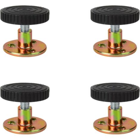 Anti-Shake Bed Frame for Sofa Bed Stabilizer Bedside Fixers Stabilizers Black 4PCS(33-40mm) (1/5)