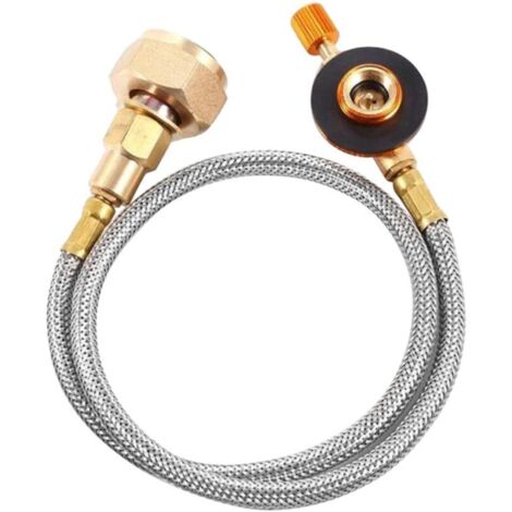 Propane Bottle Hose Adapter Propane Tank Connector Gas Tank Converter Replacement for Outdoor Camping (1/5)