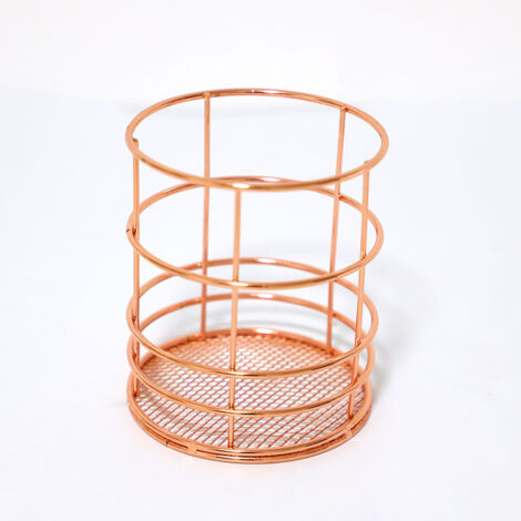 Multipurpose Metal Pencil Holder, Cosmetic Brush Storage, Creative Desk Accessories for Homes, Dorms(1Pcs) (1/5)