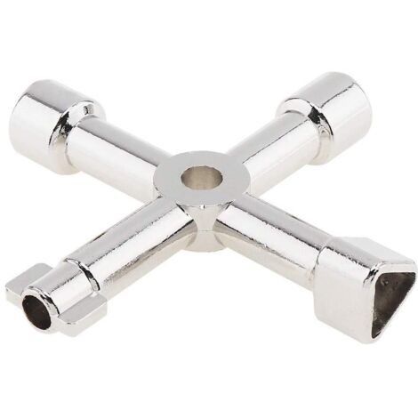 Universal Electrical Cabinet Key - Multi-Function Cross Utility Key for ...