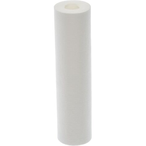 20µ extruded filter cartridge, to filter impurities from household water - For standard 10" bowl - Cartridge life: 6 months